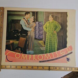 Compromised (1931) Original Lobby Card 11x14 First National Vitaphone Pre-Code